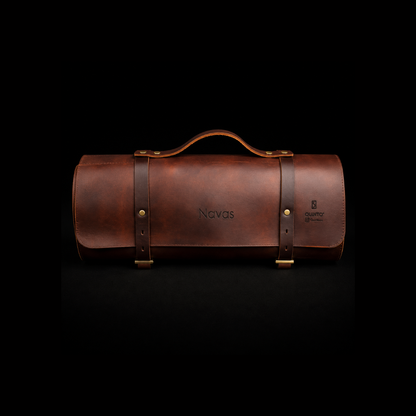 Kit Maestro Parrillero Personalizado – Estuche de Cuero Premium y Herramientas para Asado